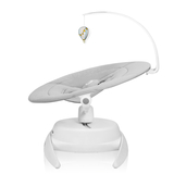 Крісло-гойдалка Lionelo Iris Grey Concrete, сірий - Pampik - 3