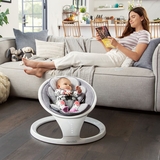 Заколисуючий центр Munchkin Baby Swing з функцією Bluetooth сірий (9029001) - Pampik - 7