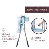 Столик для сповивання з ванночкою Chicco Cuddle & Bubble Блакитний (79348.86.07) - Pampik - 2
