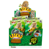 Стретч-іграшка #sbabam Legend of animals Максі Хижаки джунглів в дисплеї 12 шт. (30/CN23-CDU) - Pampik