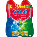 Гель для миття посуду в посудомийній машині Somat Excellence Duo, 684+684 мл - Pampik