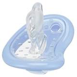Пустышка Curaprox от 0 до 7 месяцев, с контейнером для хранения, голубая, 1 шт. - Pampik - 3