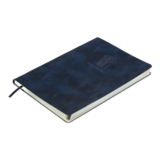 Блокнот деловой Buromax Bellagio А5 96 л. в клеточку обложка искусственная кожа синий (BM.295118-02) - Pampik - 3