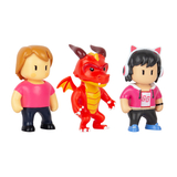 Набор коллекционных фигурок Stumble Guys Оператор Джина, Дракон Инферно, Мисс Стамбл 3 шт. х 6 см (SG2020-3) - Pampik - 2