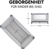 Детский манеж Hauck Dream N Play Plus Dusty Blue - Pampik - 2