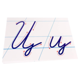 Картки великі Зірка Українська абетка прописна 33 шт. А5 20х15 см - Pampik - 3