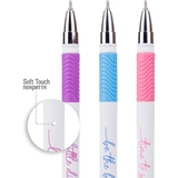 Ручка шарико-масляная Yes Little diamond синие чернила упаковка 24 шт. (412072) - Pampik - 3