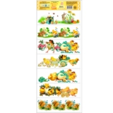 Термозбіжна рукав-етикетка Добрик Кролики та Курчата, 1 шт. (903256) - Pampik