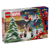 Конструктор LEGO Marvel Super Heroes Новорічний календар на 2024 рік Людина-Павук, 246 деталей (76293) - Pampik