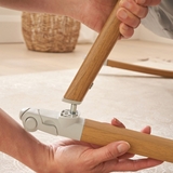 Полоззя для колисання до дитячого ліжка Tutti Bambini CoZee бежевий з білим (211266/75) - Pampik - 3