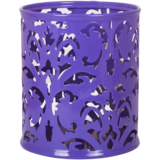 Подставка для ручек Buromax Barocco 84х98 мм фиолетовая (BM.6204-07) - Pampik