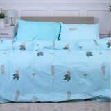 Комплект постельного белья MirSon Ranforce Elite 17-4736 Green leaves 110 х 140 см - Pampik