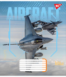 Набор тетрадей Yes Aircraft А5, в линейку, 60 листов, 10 шт. (767152) - Pampik - 4