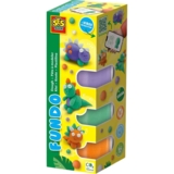 Незасыхающая масса для лепки Ses Creative FunDo Динозавры 4 цвета (00812S) - Pampik