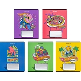 Набір зошитів Kite Hot Wheels А5, в лінійку, 18 аркушів, 20 шт. (HW24-237) - Pampik