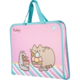 Папка-портфель Yes Pusheen Stormy FC на молнии с тканевыми ручками (492238) - Pampik - 2