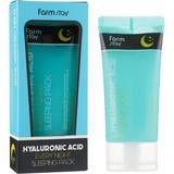 Увлажняющая ночная маска FarmStay Hyaluronic Acid Every Night Sleeping Pack с гиалуроновой кислотой, 120 мл - Pampik
