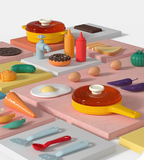 Игровой набор Beiens Кухня, голубой (М2358blue) - Pampik - 5