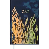Ежедневник датированный Buromax Only 2024 A6 синий (BM.2549-02) - Pampik