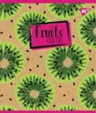 Набір зошитів Yes Fruits color Крафт А5, в лінійку, 18 аркушів, 10 шт. (765097) - Pampik - 4