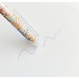 Набор гелевых ручек автоматических Malevaro Блогер чернил синего цвета дизайн пиши-стирай 12 шт.(33128D/12) - Pampik - 3