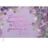 Еженедельник датирован Buromax Pretty 2024 фиолетовый (BM.2812-07) - Pampik