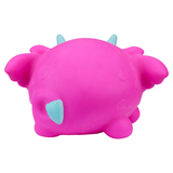 Іграшка-антистрес Smooshzees Snugzees Дракон Дінкі колекційна малинова (8236) - Pampik - 3