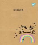 Набір зошитів Yes Sketch animal Крафт А5, в клітинку, 18 аркушів, 10 шт. (765078) - Pampik - 2