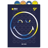 Папка-куточок YES Smiley World А4 з фігурними роздільниками (492180) - Pampik