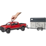 Ігровий набір Bruder Автомобіль RAM 2500 з причепом-трейлером та конем 1:16 (02501) - Pampik - 4