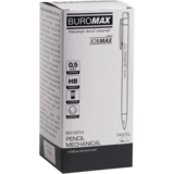 Олівець механічний Buromax Jobmax 0.5 мм зефірний (BM.8654-43) - Pampik - 2