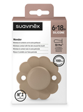 Пустушка фізіологічна Suavinex Wonder, силіконова, 6-18 місяців, бежевий (308384) - Pampik - 3