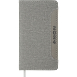 Еженедельник датирован Buromax Liga 2024 153х85 мм серый (BM.2894-09) - Pampik