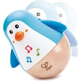 Дерев'яне брязкальце-неваляшка Hape Пінгвінчик (E0331) - Pampik - 3