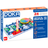 Конструктор електронний Doka Світло та колір RGB, 24 схеми - Pampik