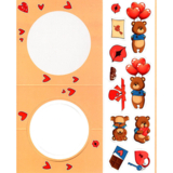 Вітальна листівка своїми руками Зірка Ведмедик (378000) - Pampik - 2