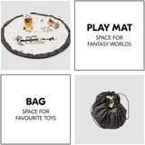 Ігровий килимок-сумка Hauck Play N Tidy Dark Grey - Pampik - 4