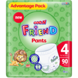 Підгузки-трусики Goo.N Friend Pants 4/L (9-14 кг), 90 шт. - Pampik
