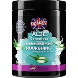 Маска для тусклых и сухих волос Ronney Professional Aloe Ceramides Mask Nourishing 1 л - Pampik