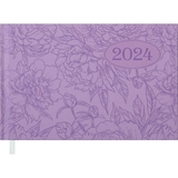 Еженедельник датирован Buromax Vintage 2024 фиолетовый (BM.2805-26) - Pampik
