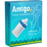 Презерватив Amigo Солодка лють, 1 шт. - Pampik