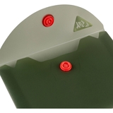 Папка-конверт Yes Fusion A7 на кнопке темно-зеленая (492271) - Pampik - 3