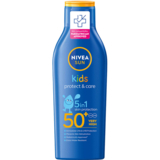 Дитячий сонцезахисний лосьйон Nivea Sun Захист та догляд SPF 50+ 200 мл - Pampik