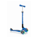 Самокат Globber Primo Foldable Fantasy Lights Перегони, з підсвіткою, до 50 кг, 3+, синій (432-100) - Pampik - 2