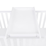 Кроватка Tutti Bambini Rio с пеленатором и матрасом Deluxe Eco Fibre 140 х 70 см белая с серым (211030/1172.01) - Pampik - 3