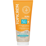 Солнцезащитное увлажняющее молочко для лица и тела Topicrem Sun Protect SPF50+ 200 мл - Pampik