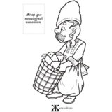 Курочка Ряба. Українська народна казка з наклейками (4003) - Pampik - 2