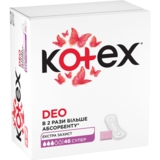 Щоденні прокладки Kotex Deo Super, 46 шт. - Pampik - 2