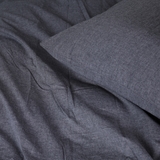 Простыня MirSon на резинке 40-0015 "Amelie" 80*160 см серая (2200009027789) - Pampik - 3