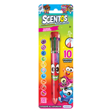 Багатокольорова ароматна кулькова ручка Scentos W3 Чарівний настрій, в асортименті (11779-2) - Pampik - 4